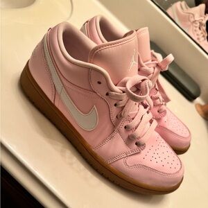 Nike Jordan Pink Gum Sole Sneakers